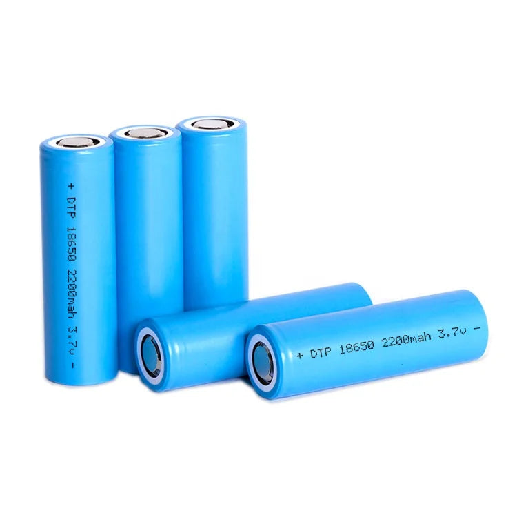 Factory Price 18650 2200mah 3.7v Lithium Ion Battery Custom Cylindrical Cell for Consumer Electronics and Toys