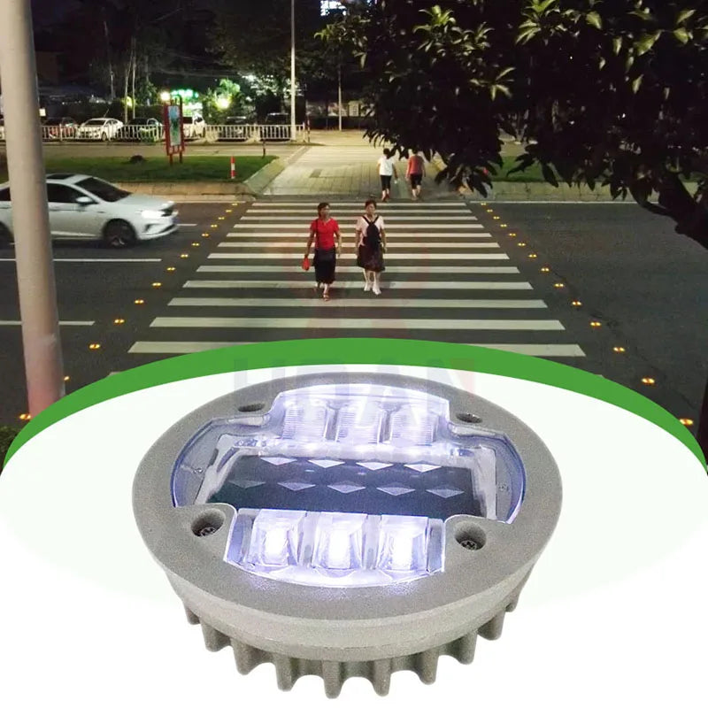 Solar Road Stud Manufacturer Price High Brightness Ip68 Flashing Traffic Road Studs Aluminum Solar Studs Price