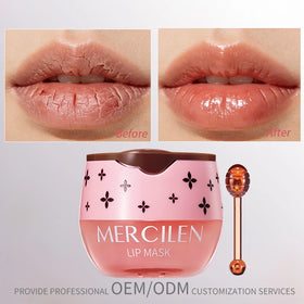 MERCILEN Reduces Fine Lines Moisturizes and Repairs Lip Mask Overnight Sleeping and Daily Lip Care Moisturizing Lip Mask