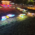 3D LED Waterproof Lights Monarch Butterfly Decorative Outdoor Lighting for Landscape IP65 for Christmas Events