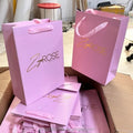 2025 Custom Printed Hard Paper Bag Shopping Paper Bag with Handles Colored Printing Gift Bags
