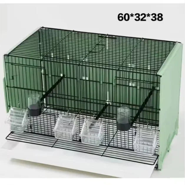 New Style Pigeon Cage Spire Shaped Portable Large Parrot Breeding Cage Jaulas Para Pajaros Transparente Pet House Bird Cage MegaBDM