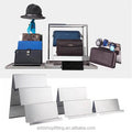 Stainless Steel Store Display Stand Wallet Holder with for Design Easy Assembly Carton Packed for Shop Use