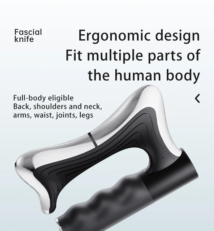 3 Level Electric GuaSha Deep Tissue Fascia Muscle Massage Fascia Knife Roller Massager Muscle Relaxation Electric Fascia Knife