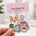 Custom UV-printed Glossy Waterproof Die-cut Sticker Packsholographic Cartoon Vinyl Labels. MegaBDM