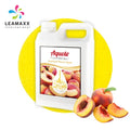 2026 Leamaxx Taiwan Peach Fruit Syrup Concentrated Juice Liquid Bubble Tea Shop Supplies Ingredients 2.5kg Bottles HACCP