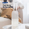 KINSCOTER Ultrasonic Air Humidifier 300ml 2000mAh Battery USB Sprayer Diffuser Releases Smooth Water Mists for Home Office