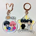 Customized Fashionable Acrylic Plastic Keychain with Anime Character Design MegaBDM
