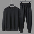 Mens Crew Neck Sweatshirt and Pants Set Casual Sports Tracksuit Long Sleeve Two Piece Running Outfit Autumn Activewear Wholesale MegaBDM
