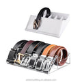 10 Grid Slots Clear Transparent Acrylic for Self-adhesive Glossy Lamination Organizer Display Belt Stand