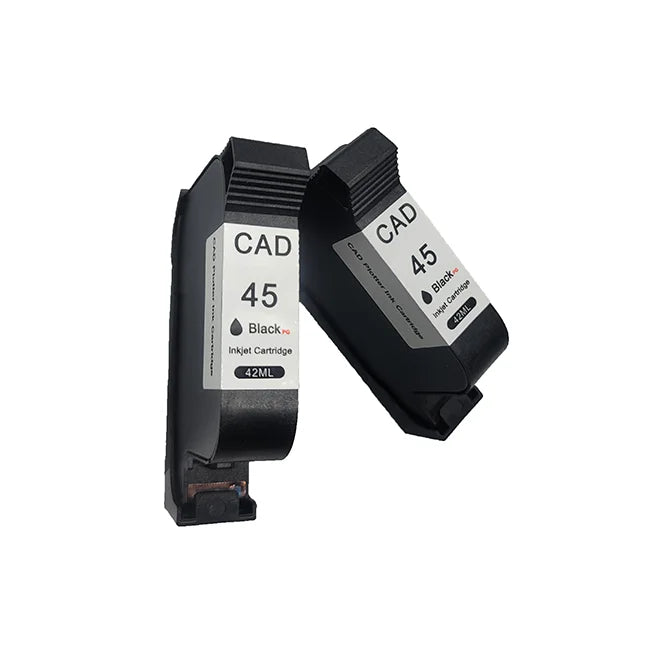 WECARE CAD 45 45A 51645A 51645AE Grade a for HP45A Ink Cartridge for Inkjet Plotter