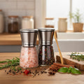 Wood Salt and Pepper Grinder Set
