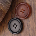 Buffalo Horn Blank's Button Best Quality Round Blank Button for Garment Use Indian Water Buffalo Horn Button Blank