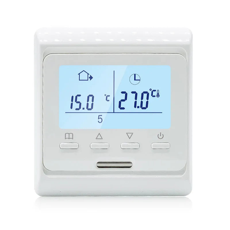 TN Screen Programmable TUYA WiFi 16A Underfloor Heating Thermostat for Smart Home Electric Appliance for Apartment Use