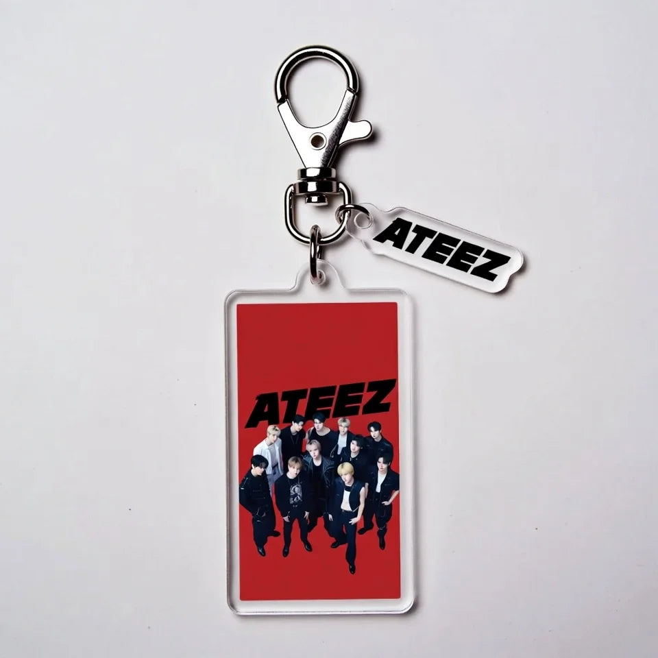Customized Fashionable Creative Digital Printing Acrylic Rectangle Photo Keychain-Souvenir & Promotion Gift MegaBDM