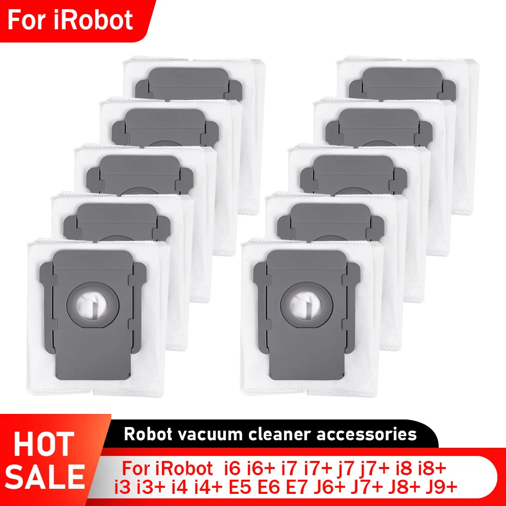 Dust Bags For iRobot Roomba j6+/j7+/j8/ j9+/i3 i3+/i4 i4+/i5 i5+/i7 i7+/i6+/i8+/E5 E6 E7/S9 S9+ Accessories Replacement Dust Bag