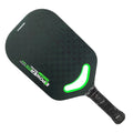 Fully customizable OEM ODM Edgeless Carbon Fiber Squash Pickleball Paddles Premium PU Grip 12K Carbon Green High-Density