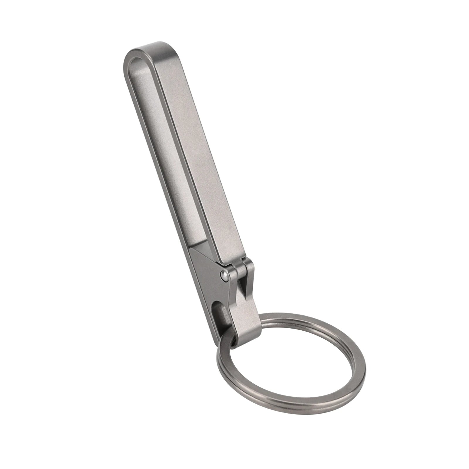 7/12mmTitaniumCarabinerKeychainClipHeavy Duty Quick Release Keychain ClipBelt Key HolderBelt Loop Keychain for Men Pants Belt