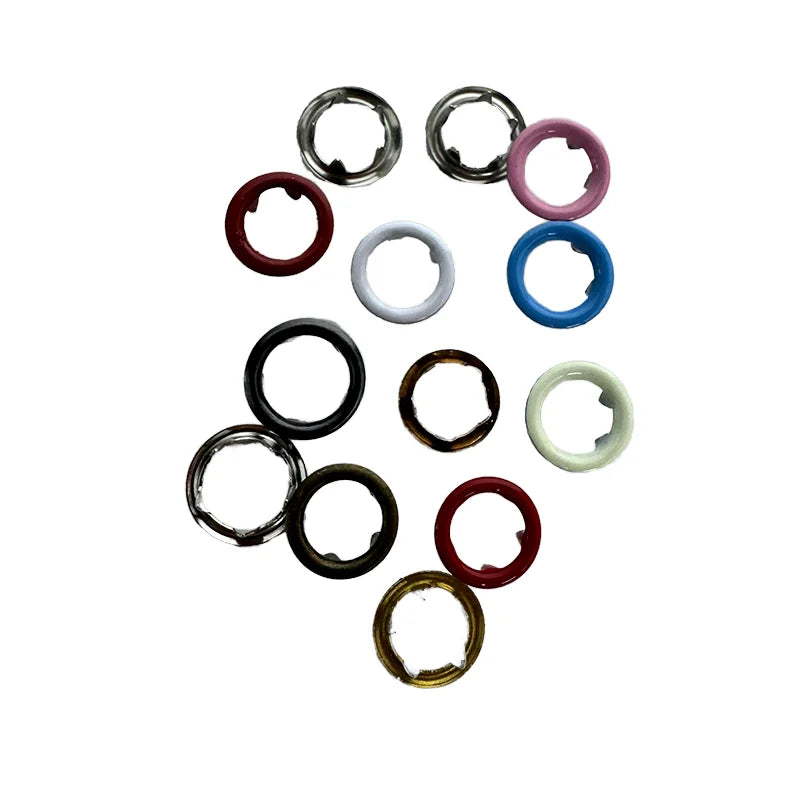 Custom Color Stainless Steel 9.5mm Prong Snap Button SS Baby Clothes Buttons