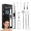 CURVY MOON T6 Electric Ultrasonic High Frequency Vibrating Plaque Remover Tartar Eliminator Dental Stone Removal Tooth Cleaner