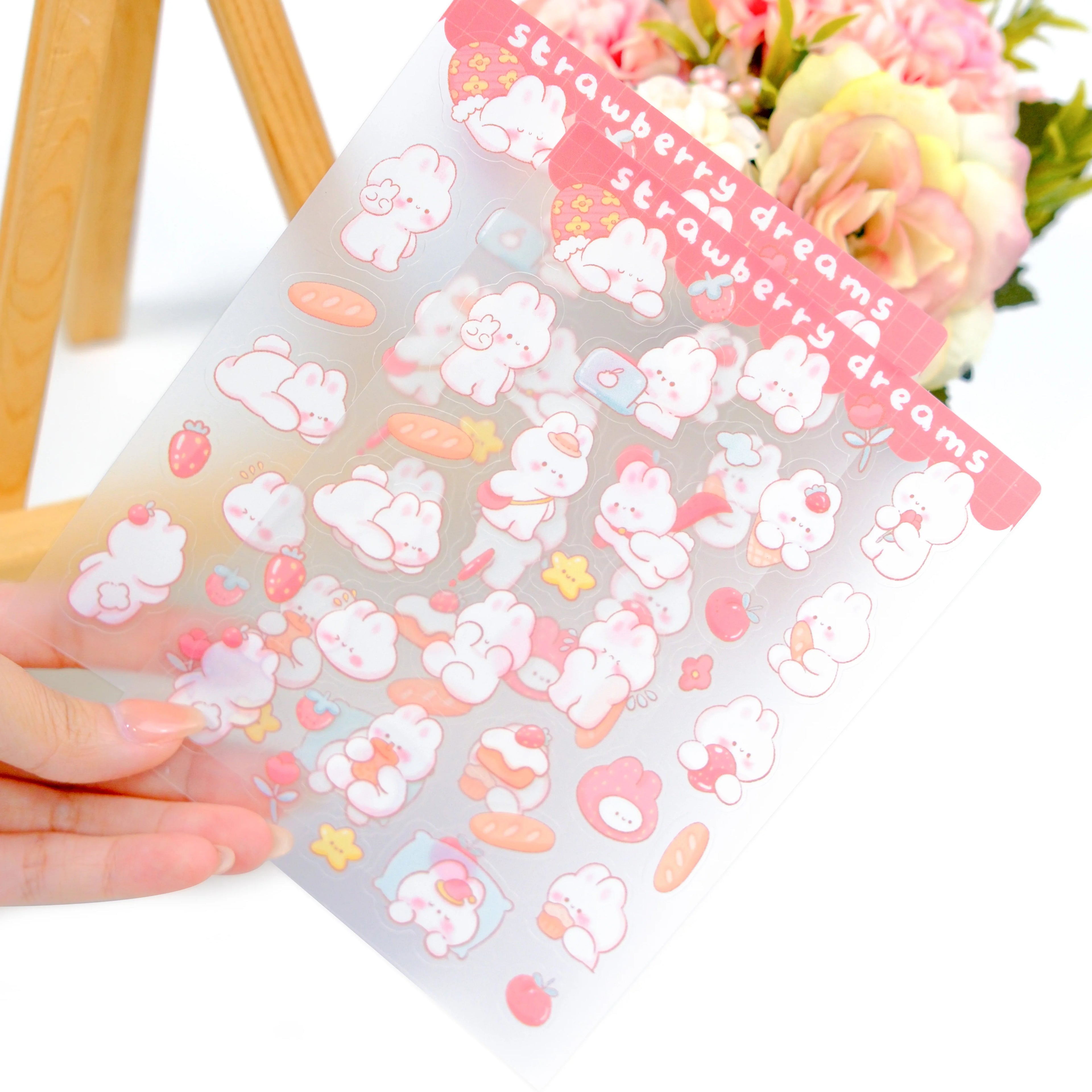 Customized Vinyl UV Various Crafts Customized Label Transparent Stickers Bie-cut Label Waterproof Logo Trademark
