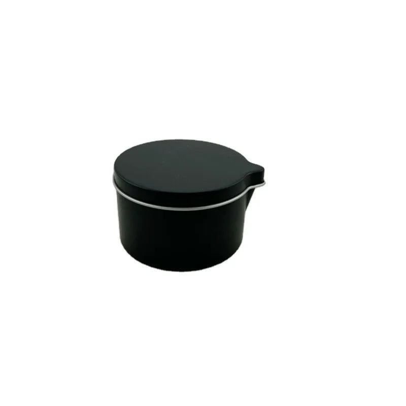 57dia X 37H mm 2-oz. Candle Round Tin Box With Lid for Candle