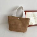 New Arrival Ins Popular Handmade Straw Woven Handbag Elegant Casual Beach Daily Women Bag