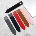 Convenient Adhesive Lycra RR Brand Single Pen Pouch Heart-Shaped Removable Pen Holder 19x3.5cm School Office Use Laptop iPad