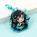 Custom Acrylic Photo Keychains Waterproof Creative Lightweight and Durable Featuring Cartoon and Anime Designs. MegaBDM