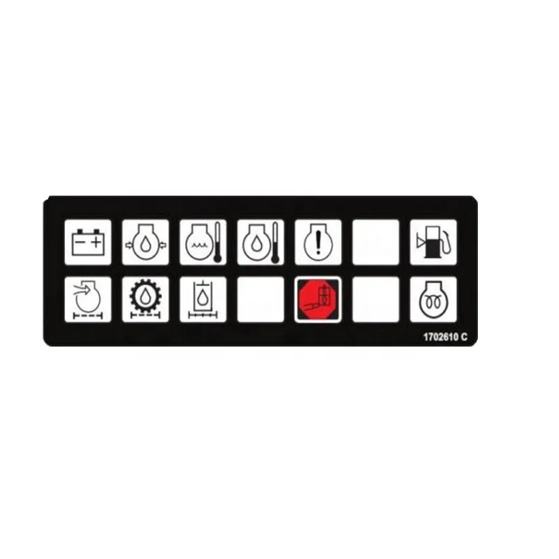 HNARL JLG 1702610 Warning Combination Decal