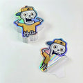 Custom Personalized Products Private Custom Holographic Die Cut Vinyl Uv Protection Waterproof Sticker Label
