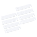 Universal Dryer Drum Glide Bearing Slides Nylon Wear-Resistant Slides for Dryer Maintenance 8PCS