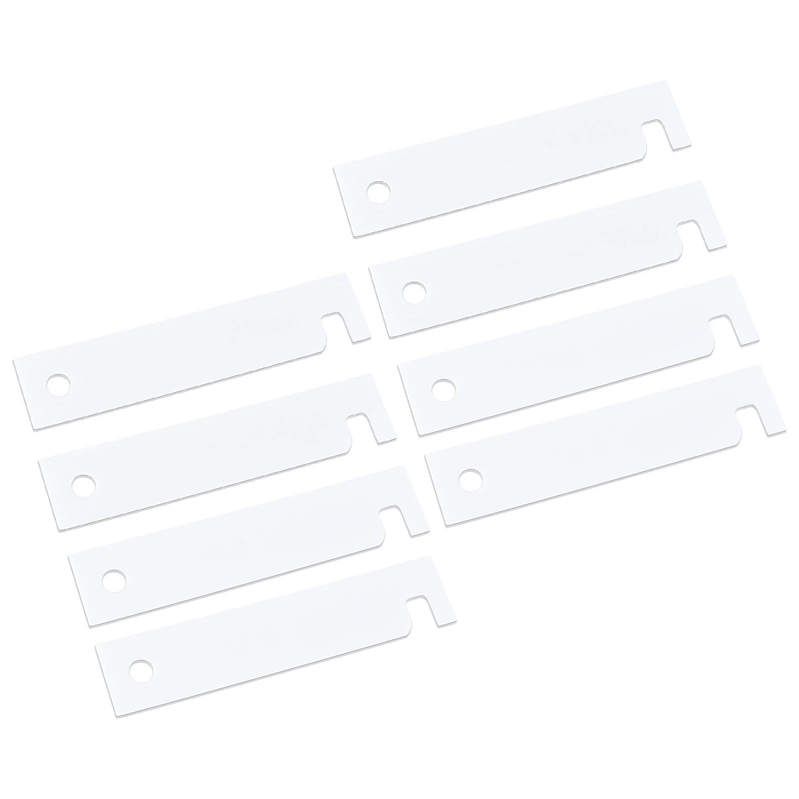 Universal Dryer Drum Glide Bearing Slides Nylon Wear-Resistant Slides for Dryer Maintenance 8PCS