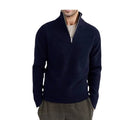 Oem Customized logo Design Long-sleeved New Men's Knitwear Casual and Warm Half-zip Top Casual Men's Jacket MegaBDM