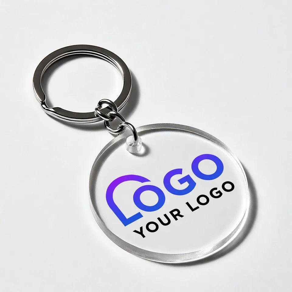 Customized Personalized Photo Keychain Digital Printing Cartoon Style Acrylic Anime Character Keychain MegaBDM