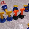 50 Pieces of Steel Needle Fixation Balancing System Tile Leveling System Clips Tile Leveler Clips