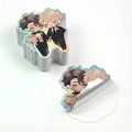 Custom Vinyl Self Adhesive Die Cut Sticker Printing Waterproof Cute Logo Design Cartoon Holographic Sticker