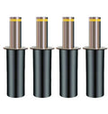 Anixa Bollard Barrier 304 Grade Water Proof Anti- Vehicle Security Barrier Remote Control Hydraulic Automatic Telescope Bollard