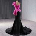 Jancember 241106 Unique One Shoulder Slim Mermaid Evening Dresses for Party Gowns MegaBDM