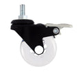 Versatile Locking Caster Stem for Outdoor School Bathroom Living Room Dining Kitchen Applications
