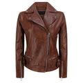 Wholesale Autumn women's Leather Jacket Black Biker Leather Jacket Casual PU Leather Jacket for Women