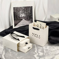 Custom Logo Luxury White Paper Gift Bag Recyclable Watch Jewelry Packaging Bag with Ribbon Handle