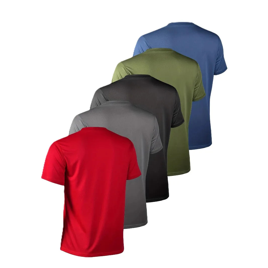 China Bangladesh Factory Price OEM Customized Logo Embroidery Mens Summer Quick Dry Breathable Outdoor Sports T Shirt