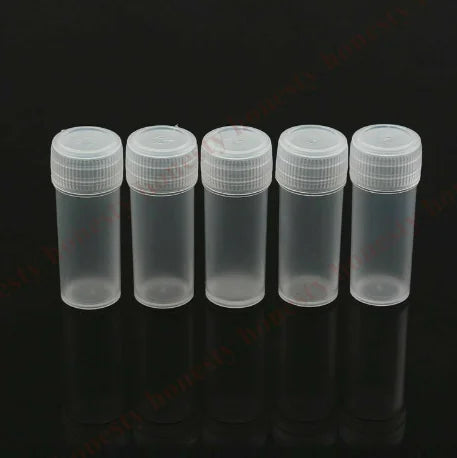 10pcs Plastic Empty Transparent Bottle 5ml Plastic Packaging Small Medicine Bottles