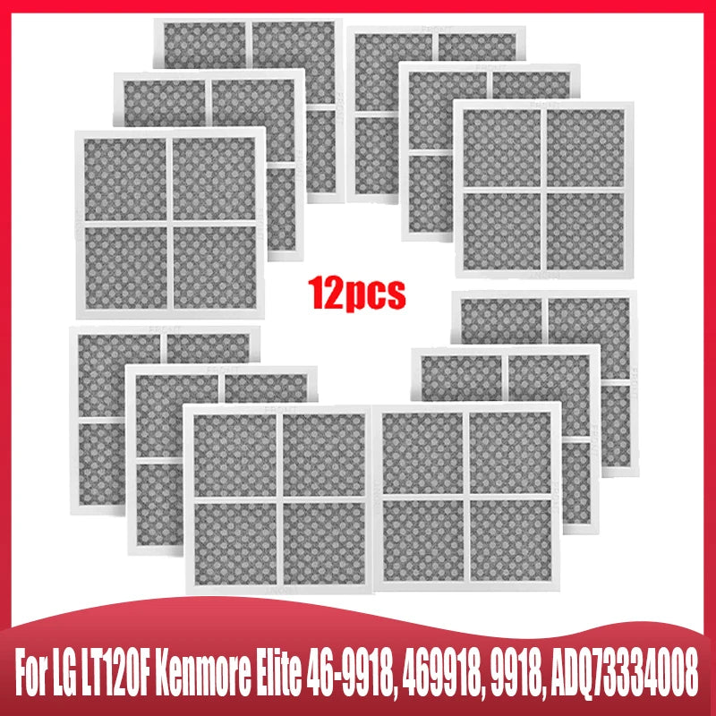 For LG LT120F Kenmore Elite 46-9918, 469918, 9918, ADQ73334008 Refrigerator Air Filter Fridge Freezer Accessorie