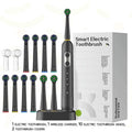 Rotating electric toothbrush induction charging, waterproof, high-performance motor,3 modes 70 day battery life, 10 brush heads