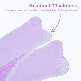 Hot Selling Japanese Korean Step One Lash Lift Shield Private Label Ultra Thin Lash Lift Pads Salon Lash Lift Softening Pad