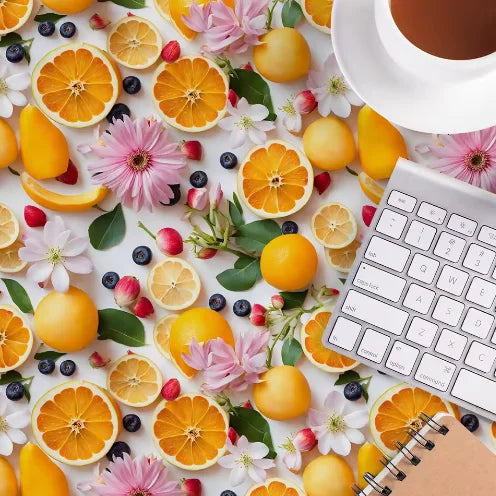 Factory Wholesale Self Adhesive Wallpapers Bedroom 3D Wall Paper Stickers Orange-blossom Waterproof Wallpaper for Living Room