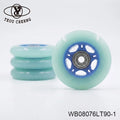 Scooter Wheel WB08076LT90-1 Light Blue Polyurethane Durable Kick Scooter Accessory YEOU CHERNG MegaBDM
