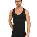 2024 Quick Drying Slim Fit Solid Color Fitness Vest Sleeveless Sports Men's Undershirt Suit Vest for Men tank Top Men